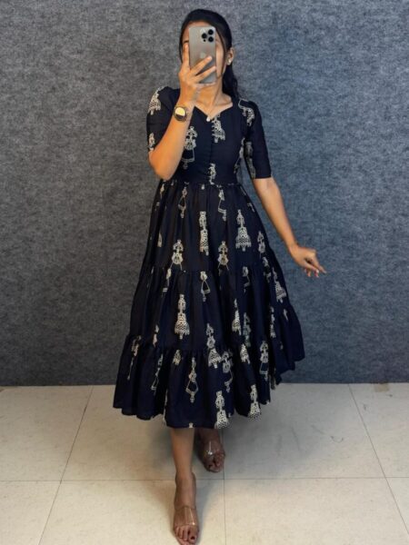 Pure cotton maxi gowns