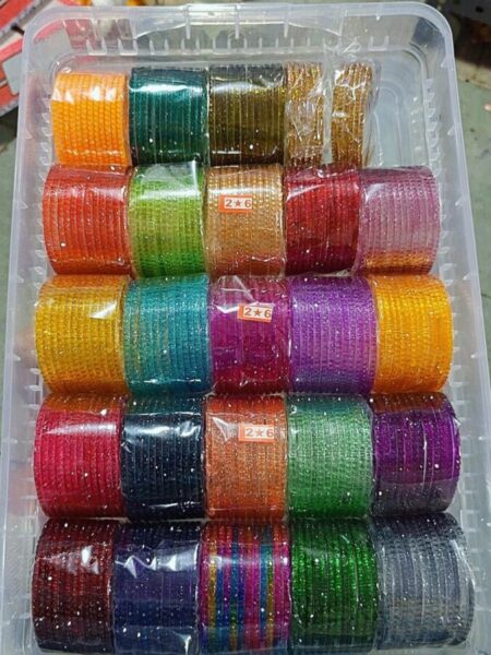 * Rain glass bangles*