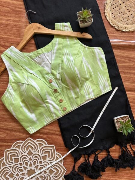 Khadi ikkat combo