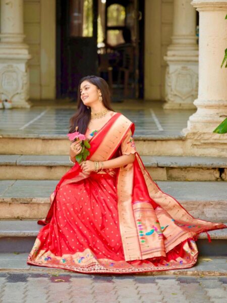 Banarasi soft silk lehanga