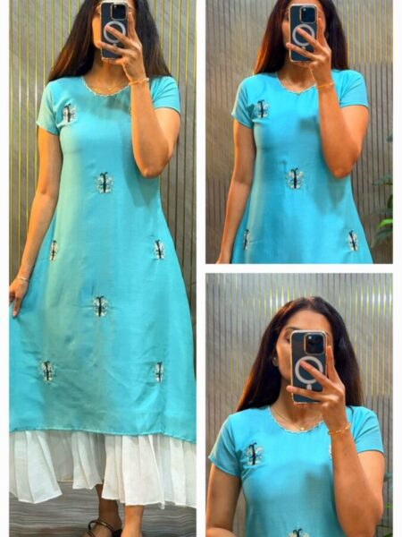 A line kurthi