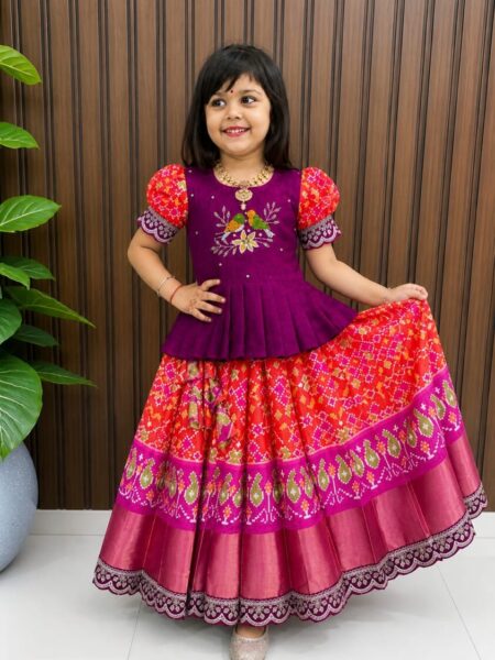 Kids lehanga choli