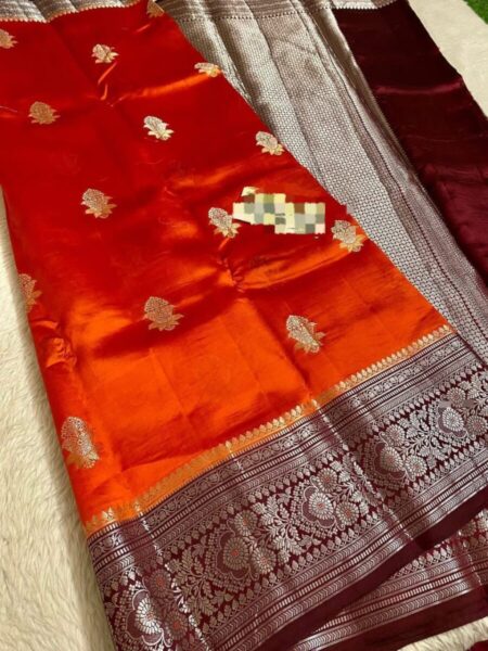 Banarasi katan silk saree