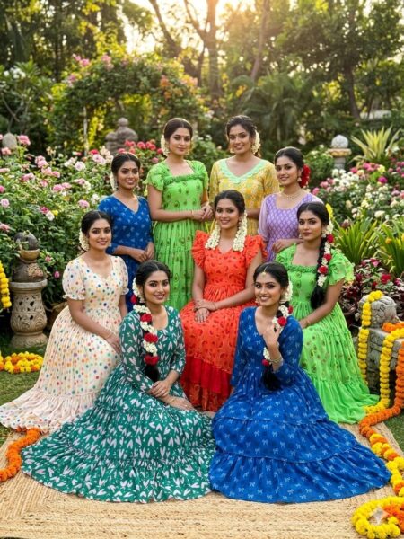 Summer mul mul cotton frocks