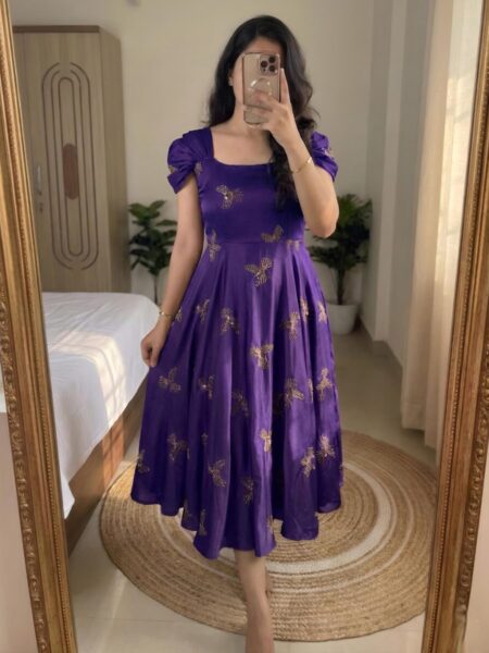 Premium rangoli frocks