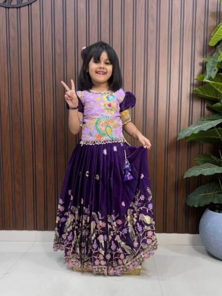 Kids lehanga choli