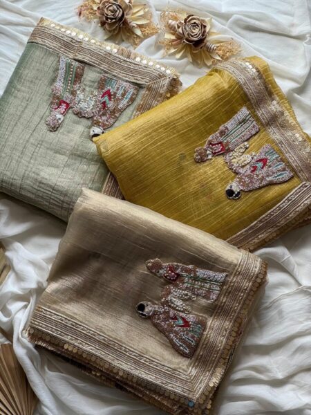 Soft banaras tissue saree