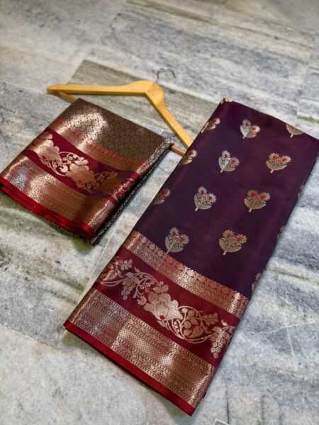 Banarasi katan saree