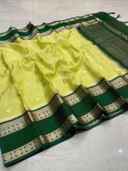 Banarasi warm silk dyed sarees