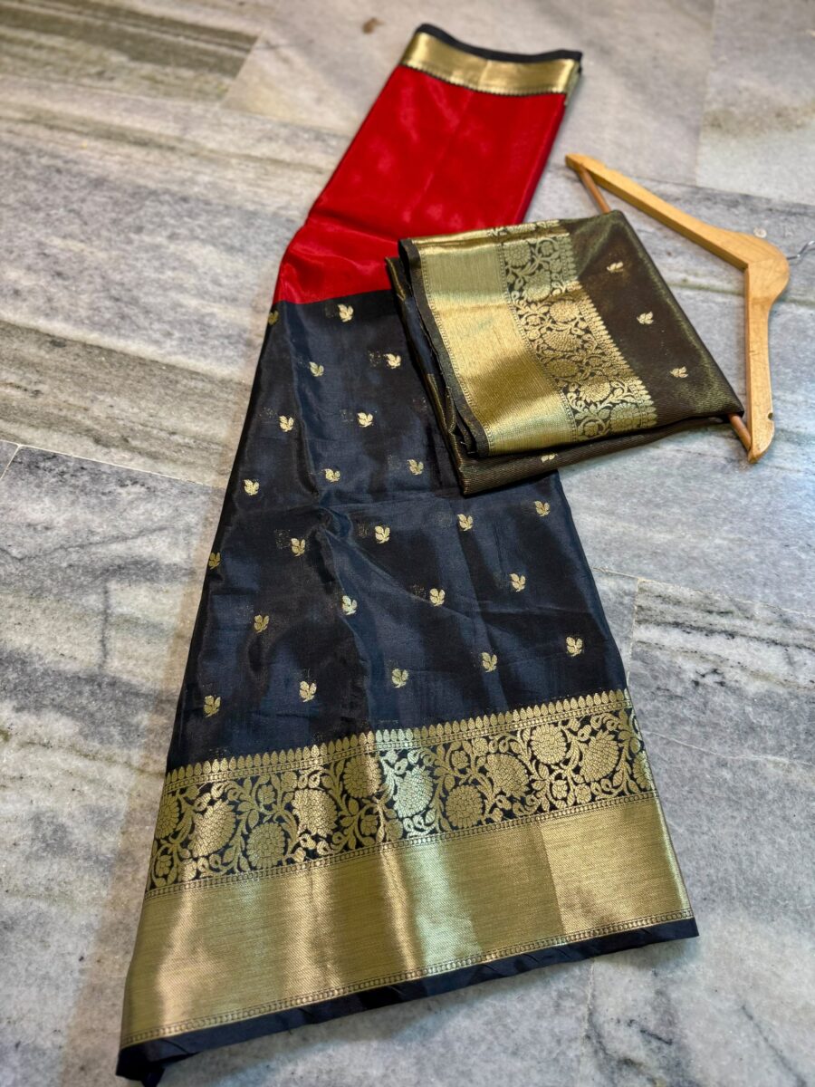 Banarasi katan saree - Image 3