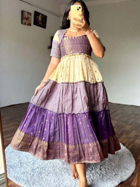 Designer south cotton dress