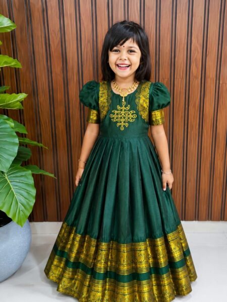 New launching kids gown