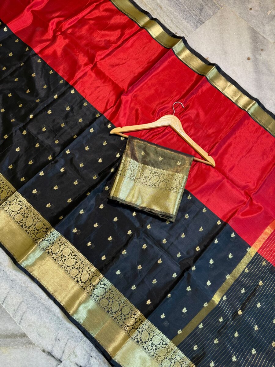 Banarasi katan saree - Image 6