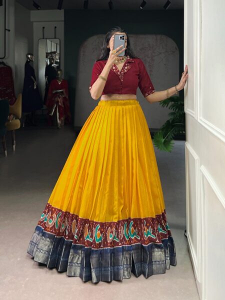 Zari weaving dress