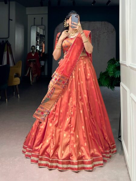 Trending shimmer lehanga