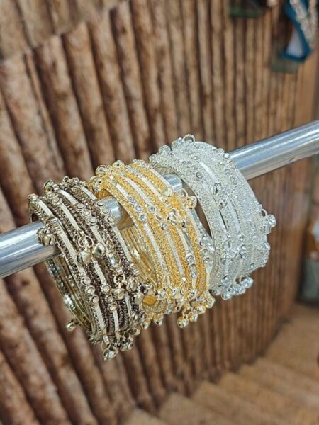 Kashmiri  Ghunguru Bangles With Beautiful Quality & 3 Set bangles