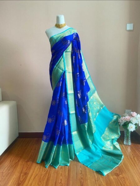 Banarasi warm silk dyed sarees