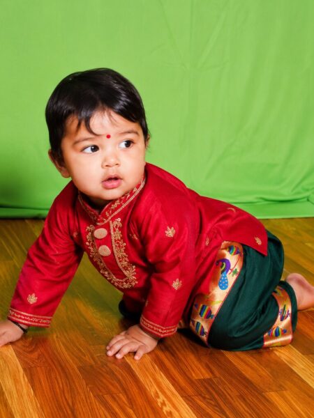 Kids kurtha+ dhothi