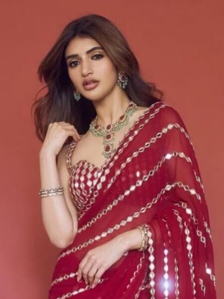 Sreeleela inspired saree
