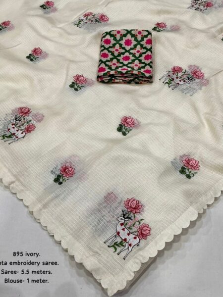 Soft kota silk saree