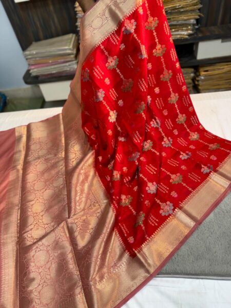 Banarasi dyable dupion saree