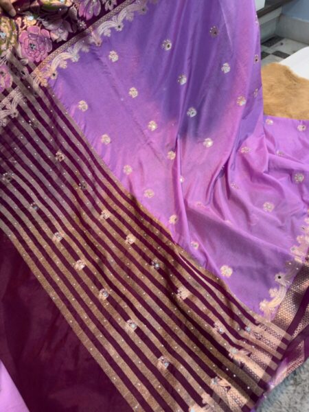 Banarasi dyable katan silk