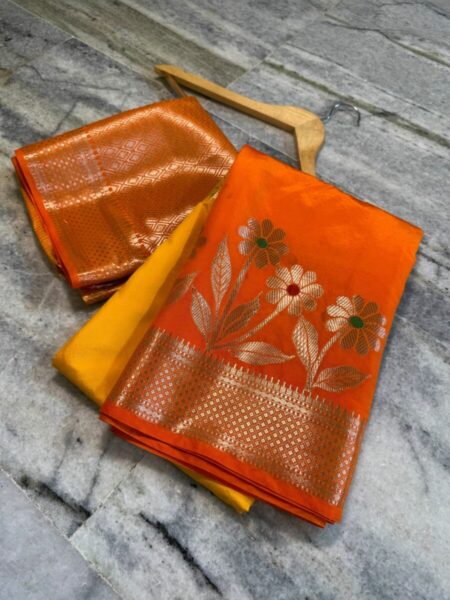 Banarasi katan silk