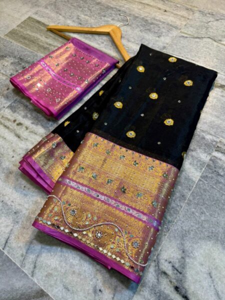 Banarasi katan silk saree